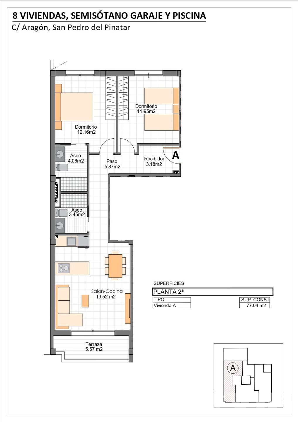 VIP-K602: Appartement Te koop in Lo Pagan, Murcia VIP-K602: Appartement Te koop in Lo Pagan, Murcia