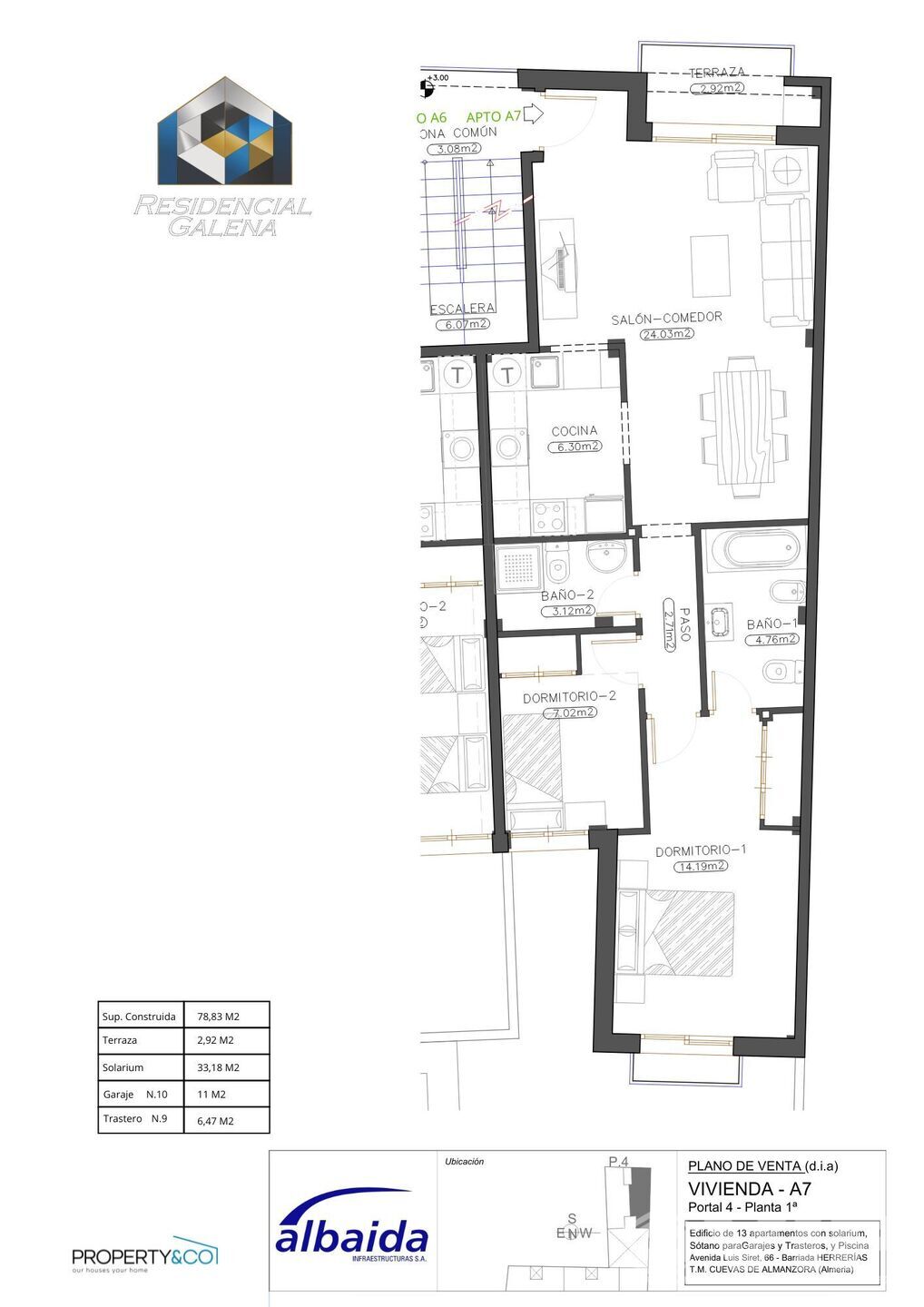 VIP-K639: Apartment for Sale in Las Herrerias, Almería VIP-K639: Apartment for Sale in Las Herrerias, Almería